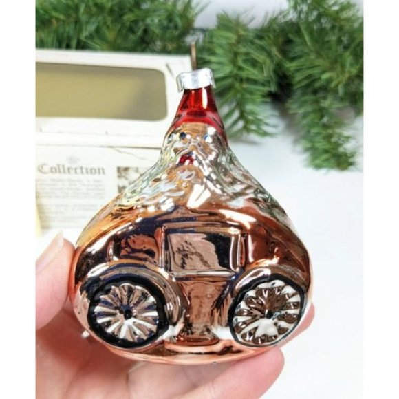 Inge Glas Santa In Coach 1984 Christmas Ornament - Picture 2 of 4